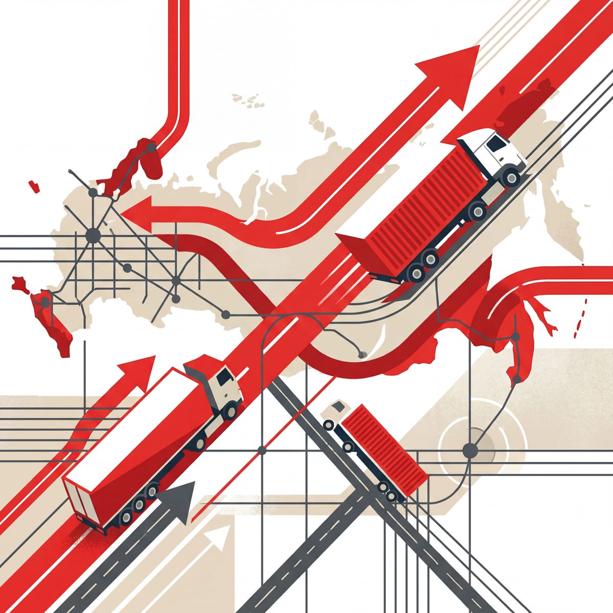 Перевозка грузов по России автотранспортом: выгоды и особенности