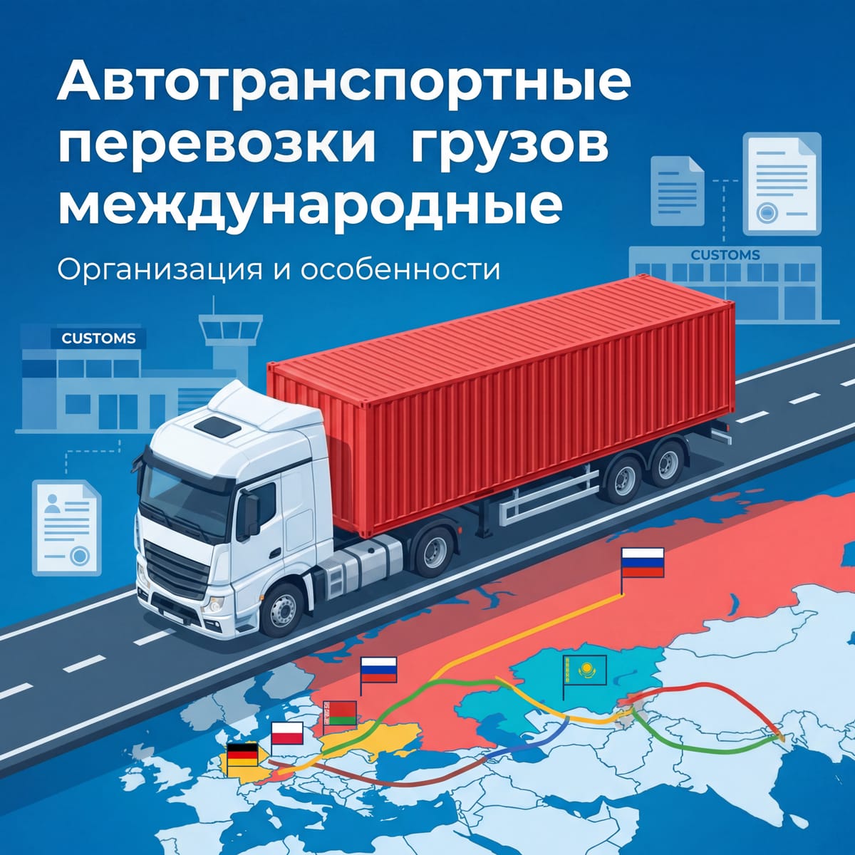 Автотранспортные перевозки грузов международные: организация и особенности